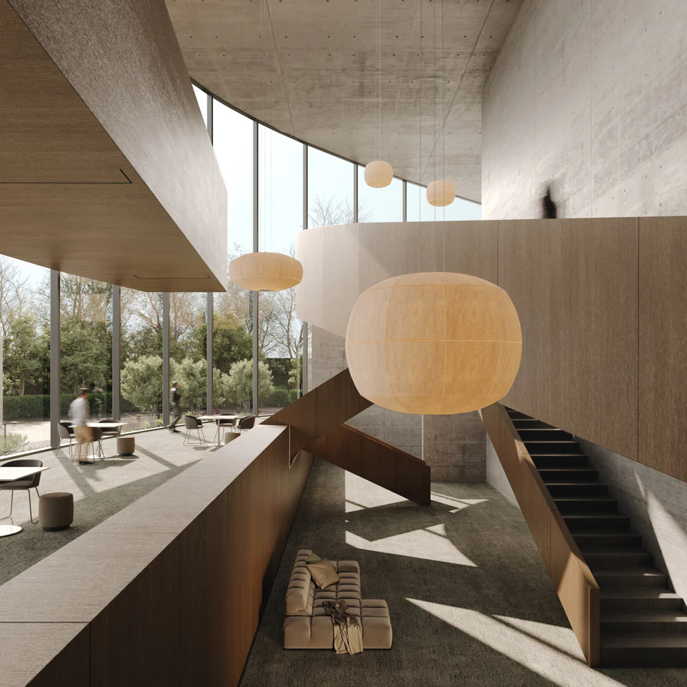 Big Glow Pendant Lamp 800 by Rakumba Pendant Lamps